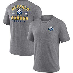 Mitchell & Ness Buffalo Sabres Vintage Zig-Zag Black Long Sleeve Shirt, Men's, XL