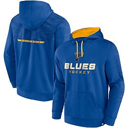 NHL St. Louis Blues Wordmark Blue Pullover Hoodie