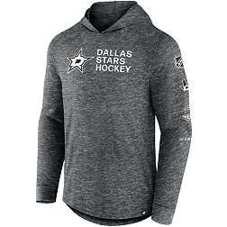 NHL Dallas Stars Iced Out Slub Black Long Sleeve Hoodie Shirt