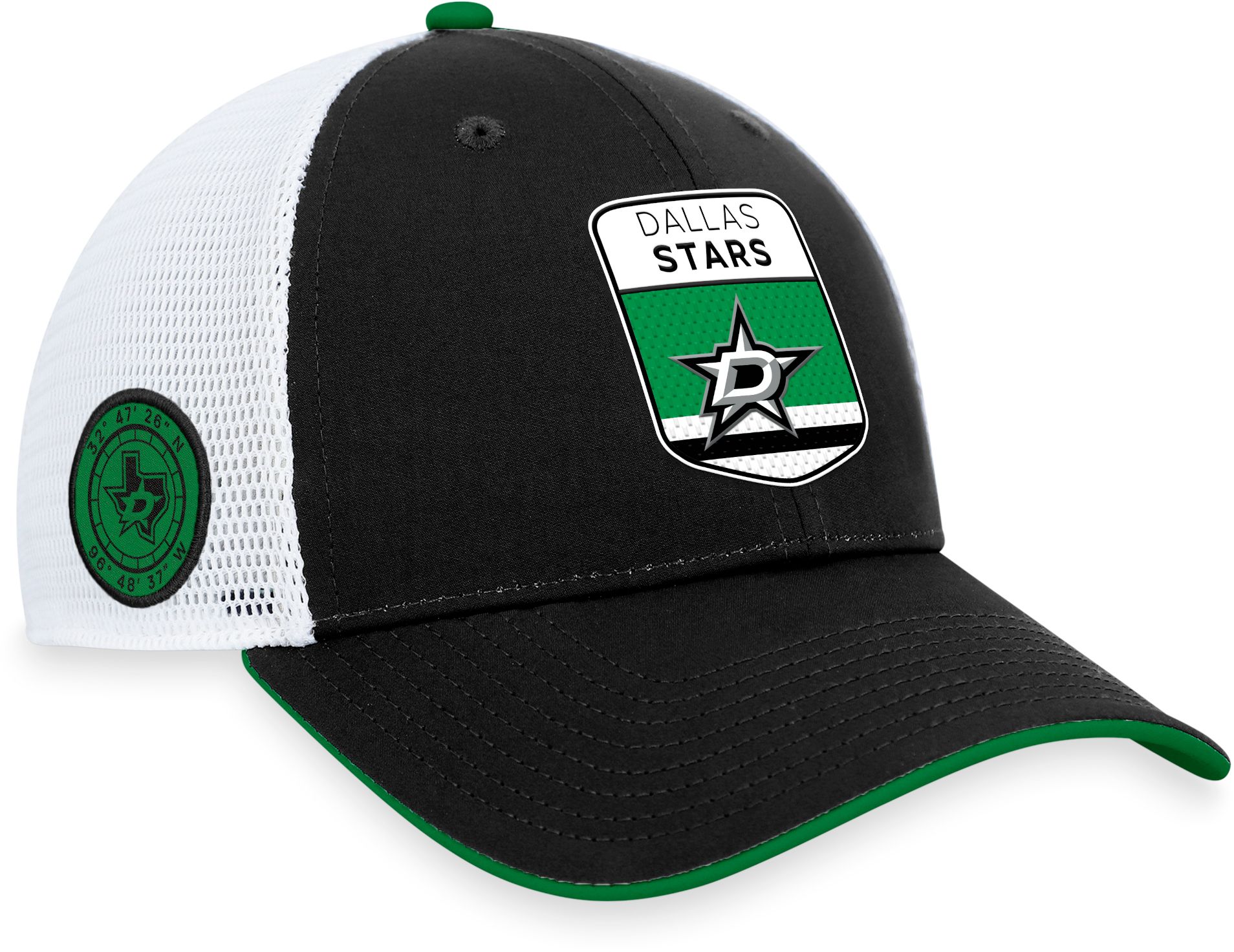 NHL Dallas Stars 2023-2024 Authentic Pro Draft Trucker Hat