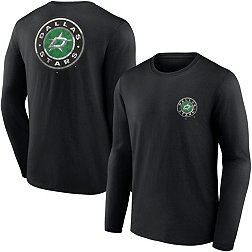 NHL Dallas Stars Shoulder Patch Black T-Shirt