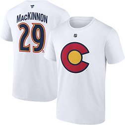 NHL '22-'23 Special Edition Colorado Avalanche Nathan MacKinnon #29 White T-Shirt