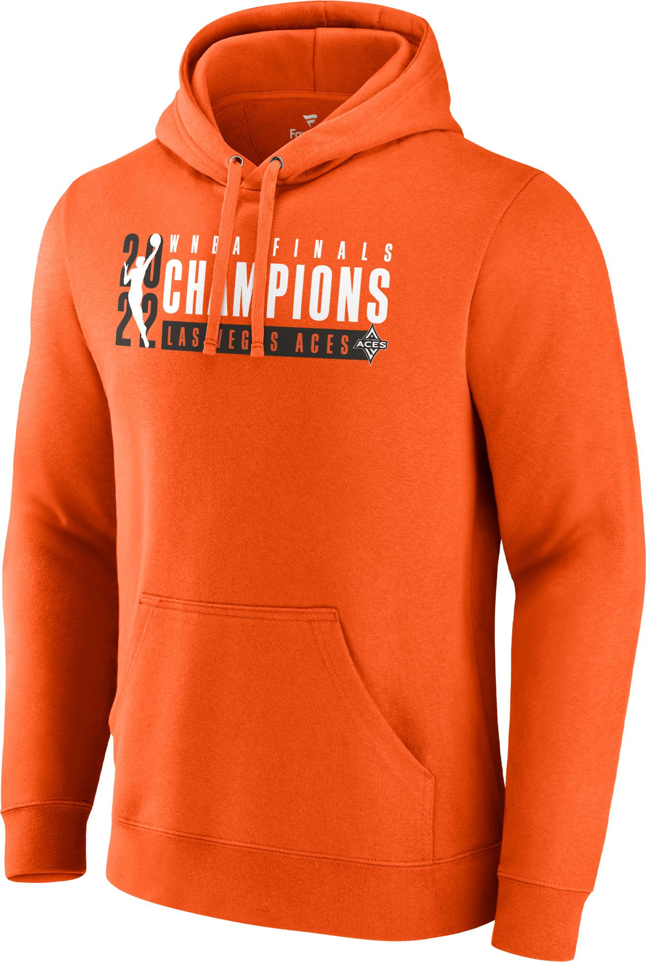 Men's WNBA Gear Fanatics Branded Orange Primary Logo Pullover Hoodie