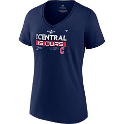 MLB Women's Cleveland Guardians 2022 Division Champions Locker Room T-Shirt