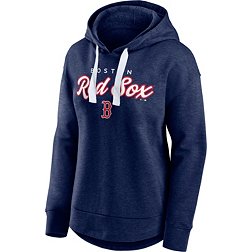 MLB Women's Boston Red Sox Navy Pullover Hoodie