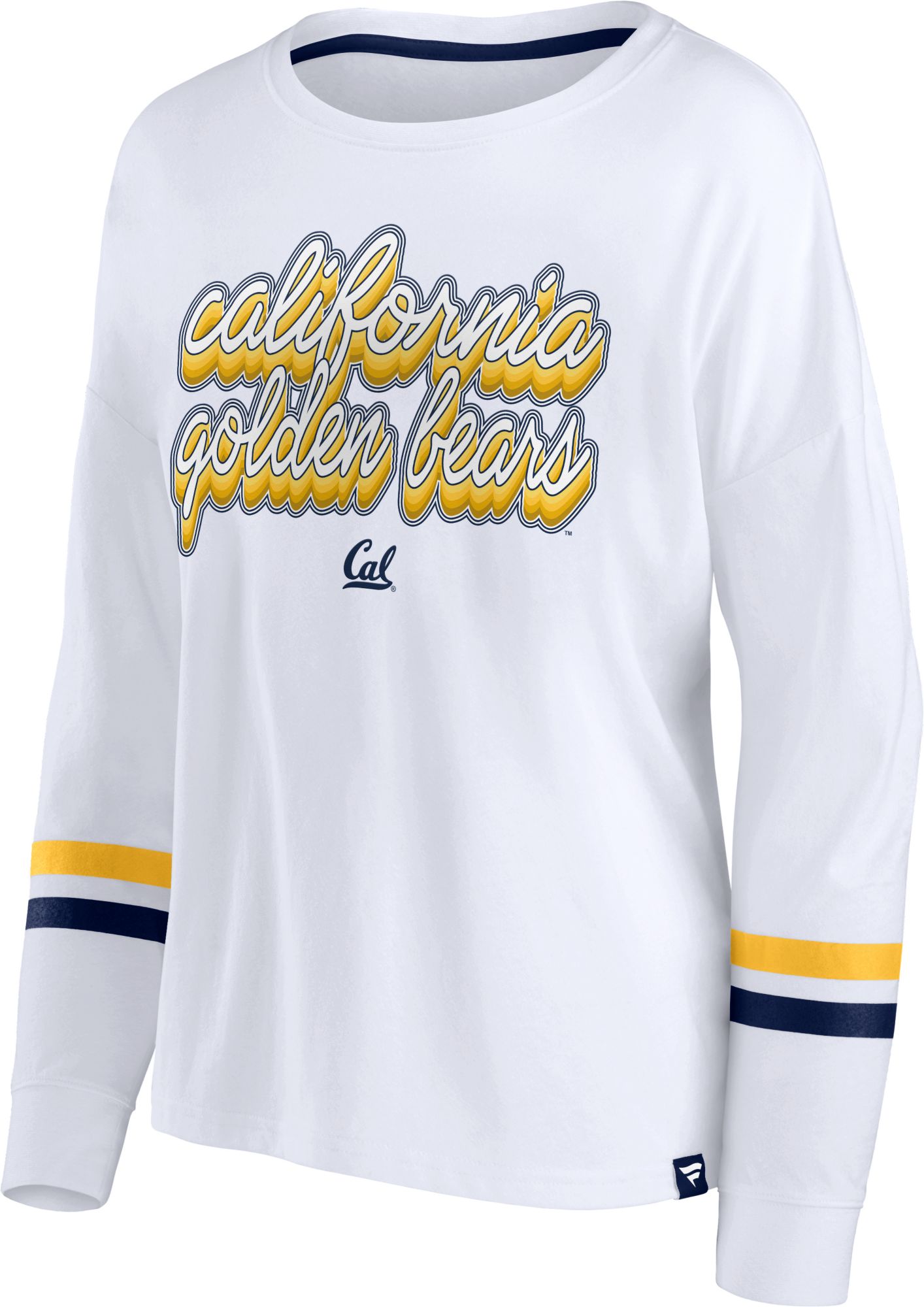 NCAA Women's Cal Golden Bears White Iconic Long Sleeve T-Shirt