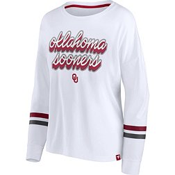 NCAA Women's Oklahoma Sooners White Iconic Long Sleeve T-Shirt