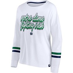 NCAA Women's Notre Dame Fighting Irish White Iconic Long Sleeve T-Shirt