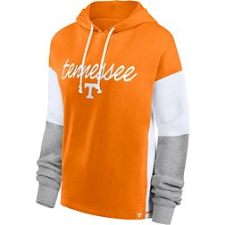 NCAA Women's Tennessee Volunteers Tennessee Orange Iconic Colorblock Pullover Hoodie
