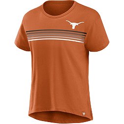 NCAA Women's Texas Longhorns Burnt Orange High Low Cropped T-Shirt