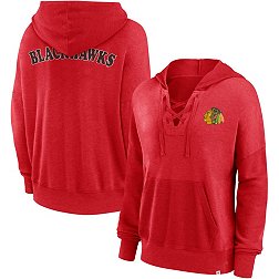 Samrich Sports Clothing, Inc. Chicago Blackhawks Jersey Stripes Hoodie Small / Red