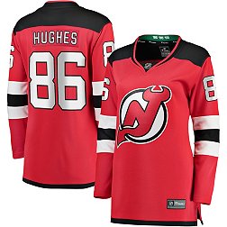 NHL Women's New Jersey Devils Jack Hughes  #86 Home Replica Jersey