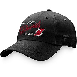 NHL Women's New Jersey Devils Script Black Adjustable Dad Hat