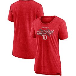 Detroit Red Wings Women's Rebound Red 47 Brand Off Campus Scoop Shirt