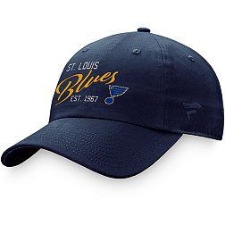 Vintage NHL St. Louis Blues BIG LOGO Snapback Cap Hat '47