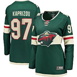 NHL Women's Minnesota Wild Kirill Kaprizov #97 Home Replica Jersey