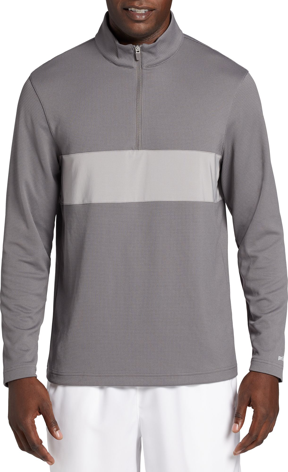 Prince Men's Fashion Stripe 1/4 Zip Tennis Pullover