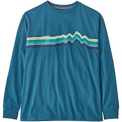 Patagonia Boys' Graphic Organic Long Sleeve Shirt