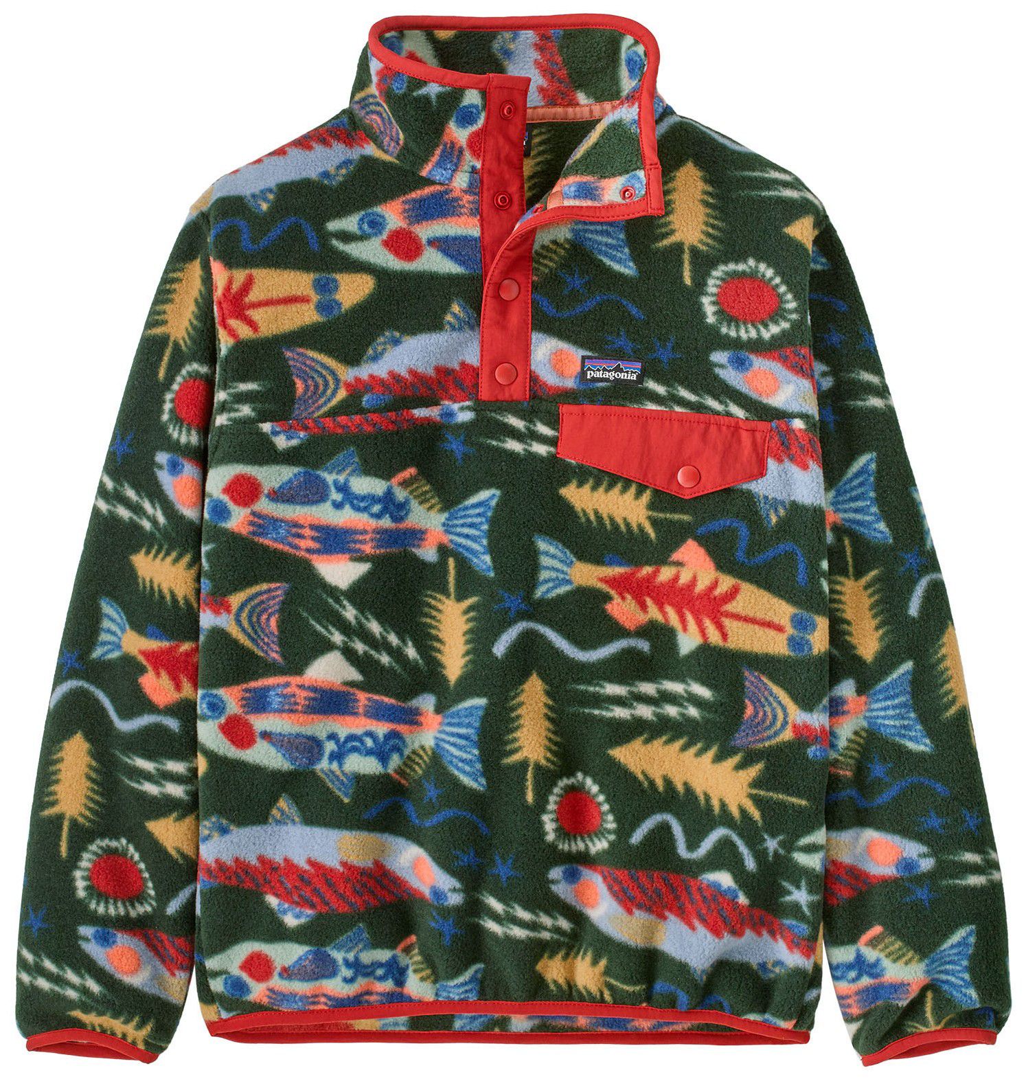 Patagonia Boys' Lightweight Synchilla Snap-T Pullover