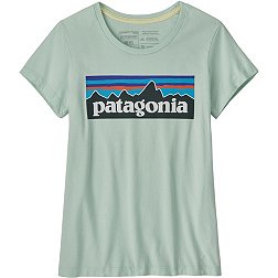 Patagonia Boys' Regenerative Organic Certified Cotton P6 Logo Short Sleeve T-Shirt