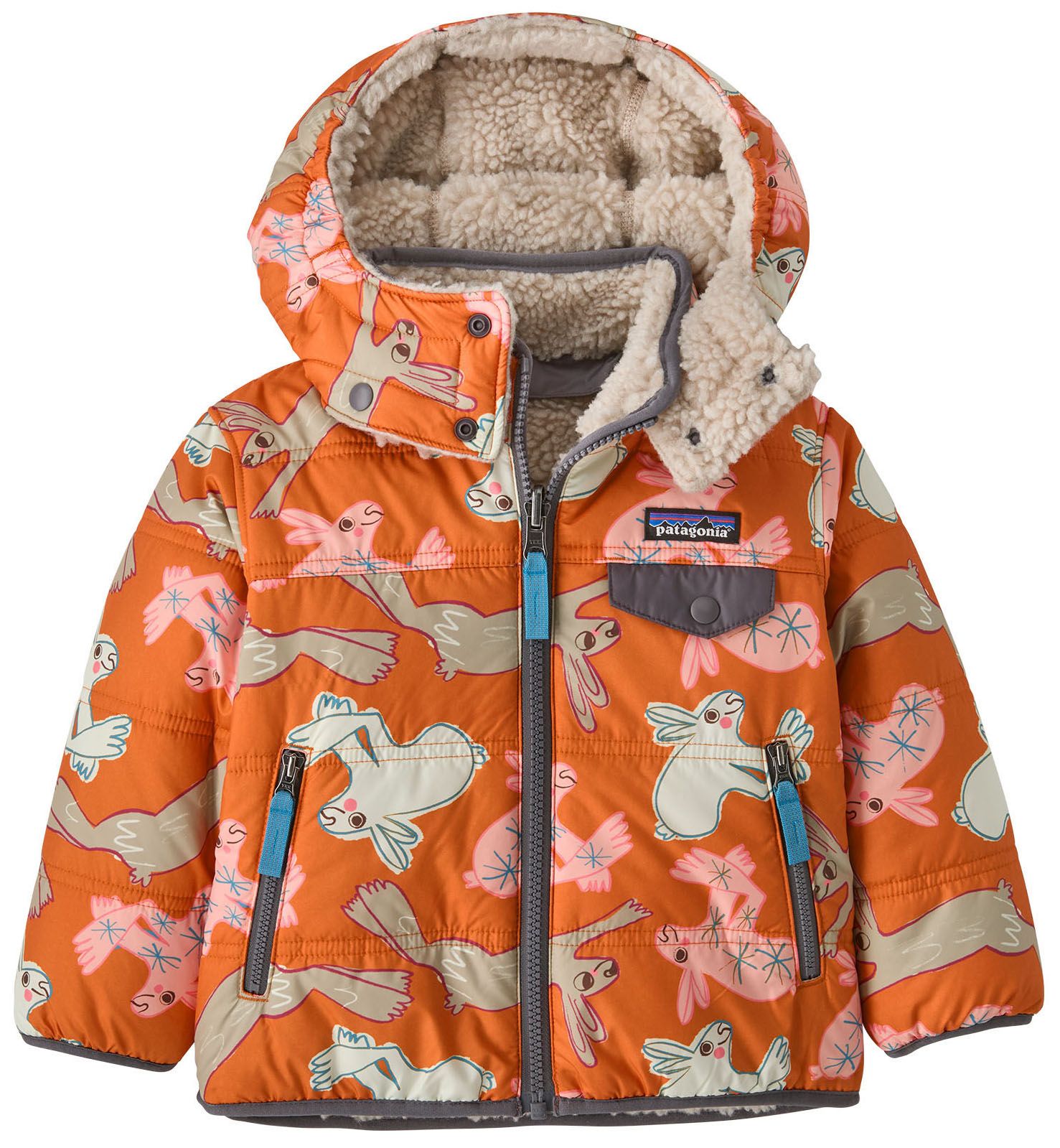 Patagonia Boys' Reversible Tribbles Hoodie
