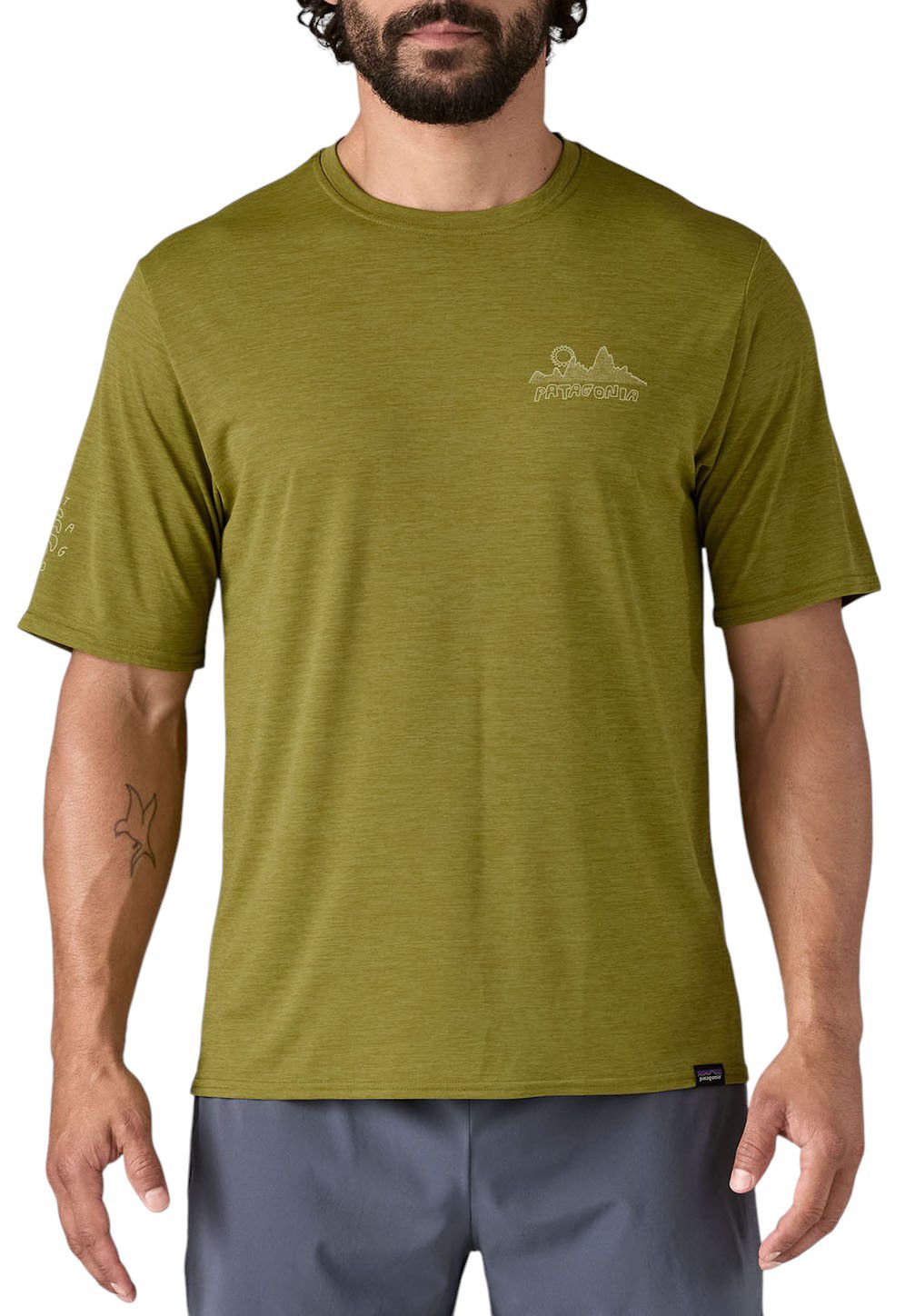 Patagonia Men's Capilene Cool Daily Lands Graphic Shirt