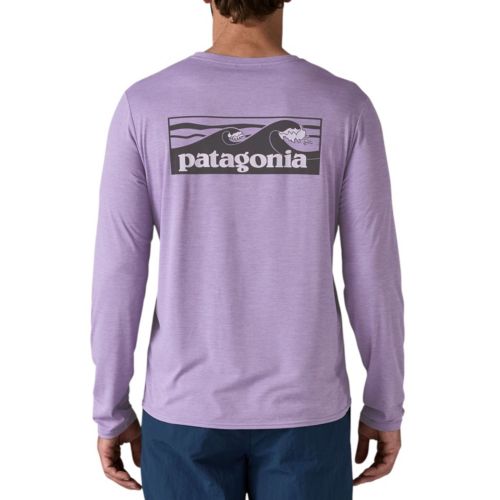 ◆Patagonia◆ Men's Long Sleeved Capilene Cool Daily Graphic Patagonia Men's Long-Sleeved Capilene® Cool Daily Graphic Shirt