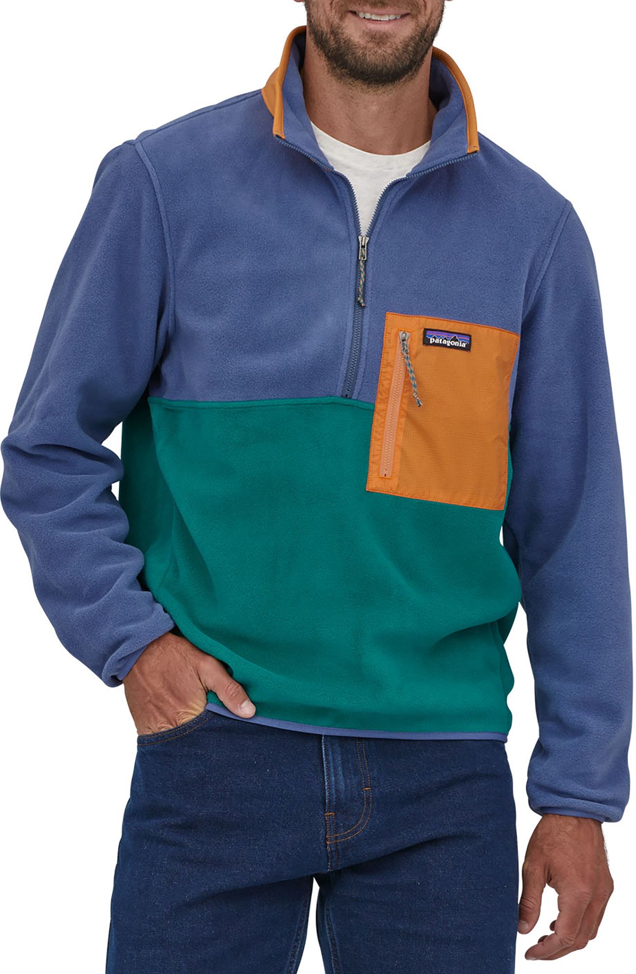 Patagonia Men's Microdini 1/2 Zip Fleece Pullover