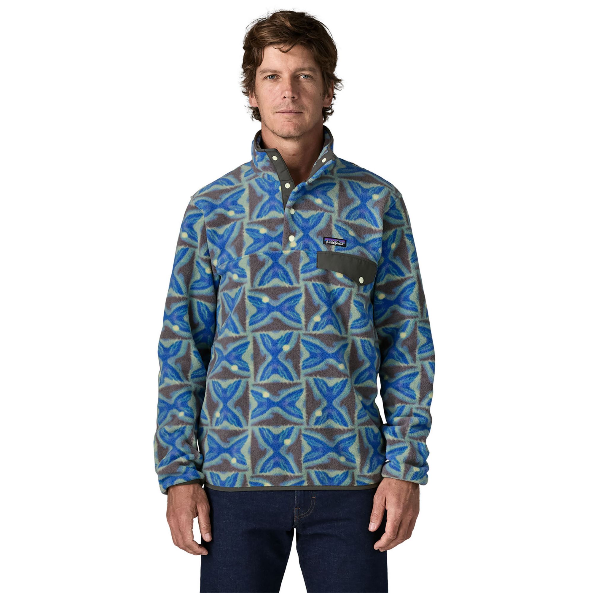 Patagonia Men's Lightweight Synchilla Snap Fleece Pullover