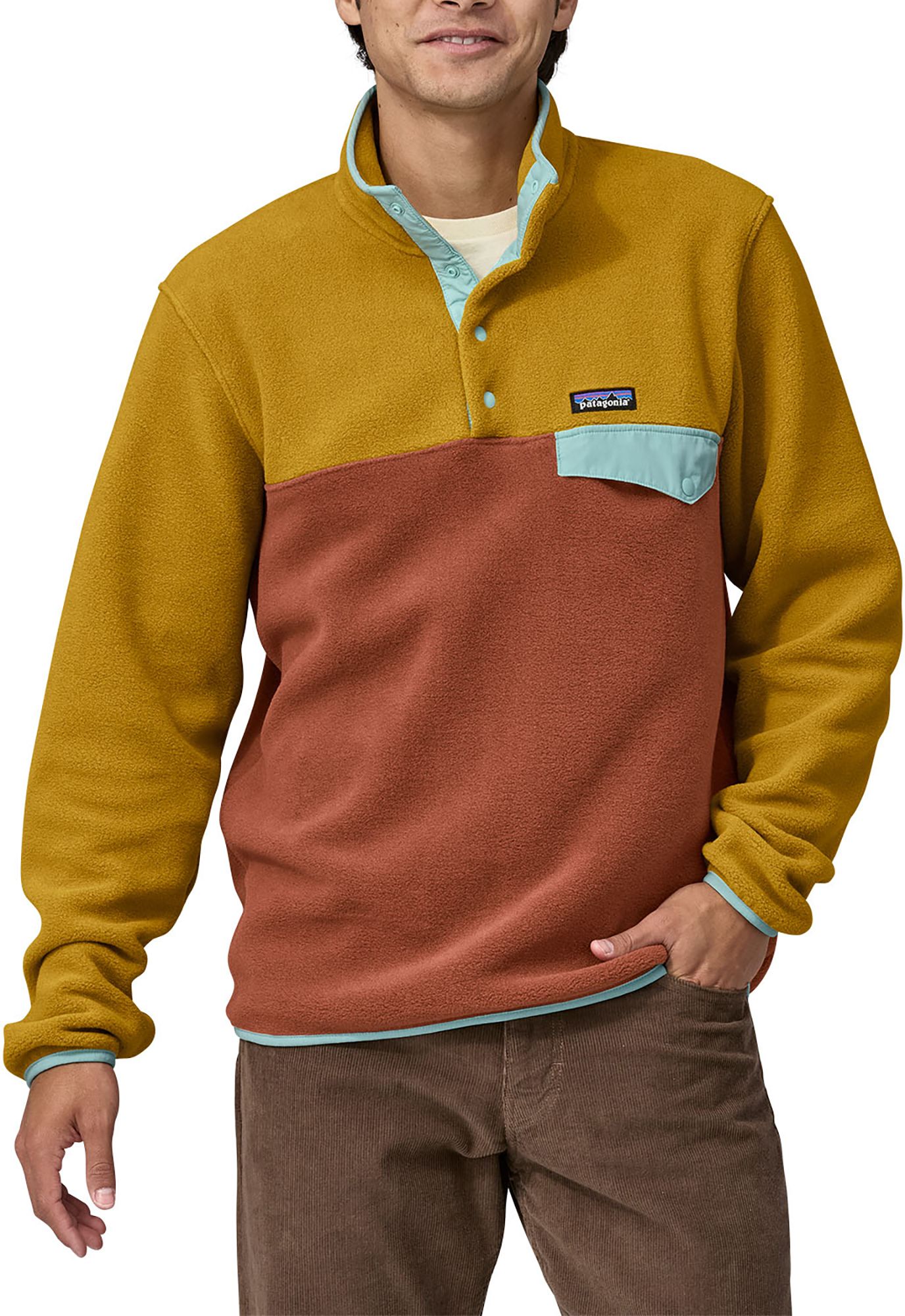 Patagonia Mens' Lightweight Synchilla Snap Fleece Pullover