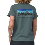 【Patagonia】 Women's '73 Text Logo Organic Ringer Tee patagonia-womens-73-text-logo-