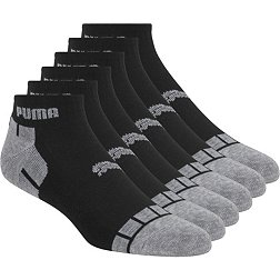 PUMA Men's Terry Quarter Length Socks – 6-pack