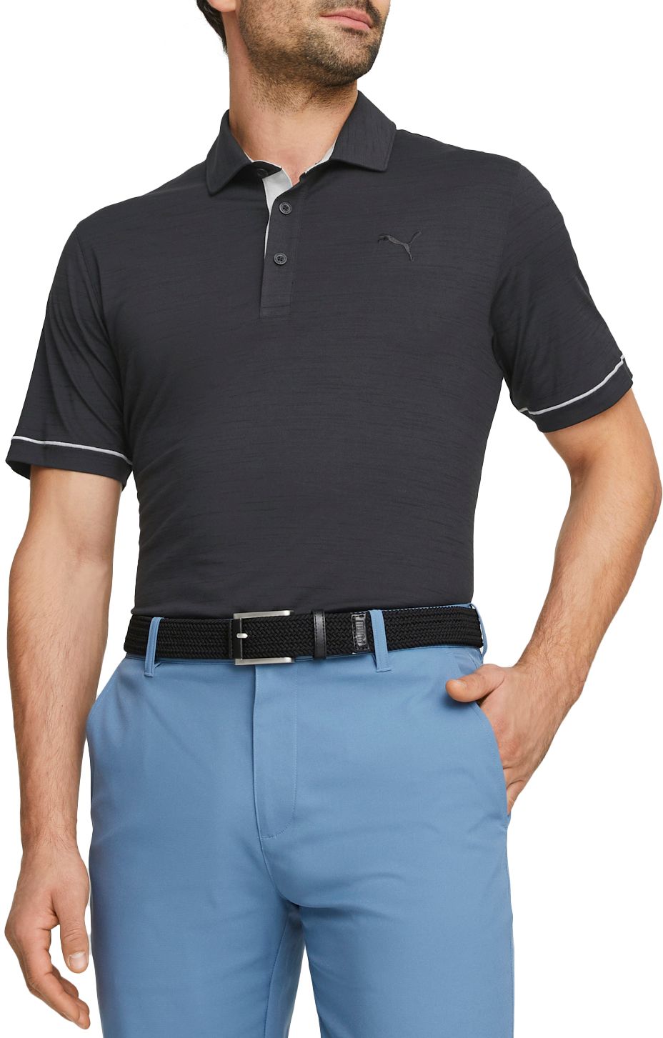 PUMA Men's Cloudspun Haystack Golf Polo