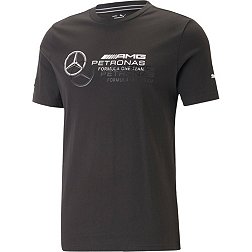 Puma Mercedes F1 Black Logo T-Shirt