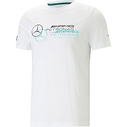 Puma Mercedes F1 White Logo T-Shirt