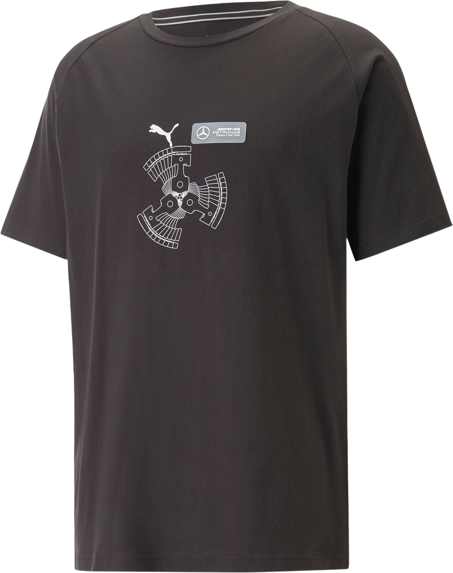 Puma Mercedes F1 Black Statement T-Shirt