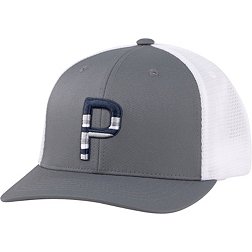 PUMA Men's Sundown Trucker P Snapback Golf Hat