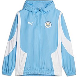 PUMA Manchester City 2023 Anthem Light Blue Jacket