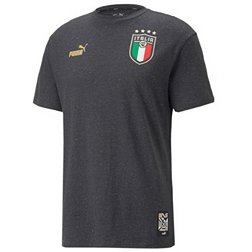 PUMA Italy '22 Football Cult Grey T-Shirt