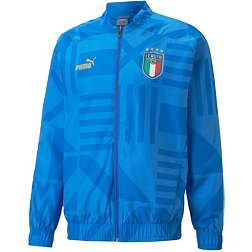 PUMA Italy '22 Blue Prematch Jacket