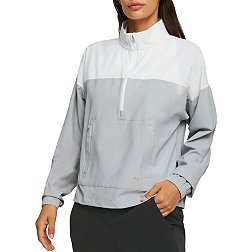 PUMA Women's Long Sleeve 1/4 Lightweight Shell Golf Jacket