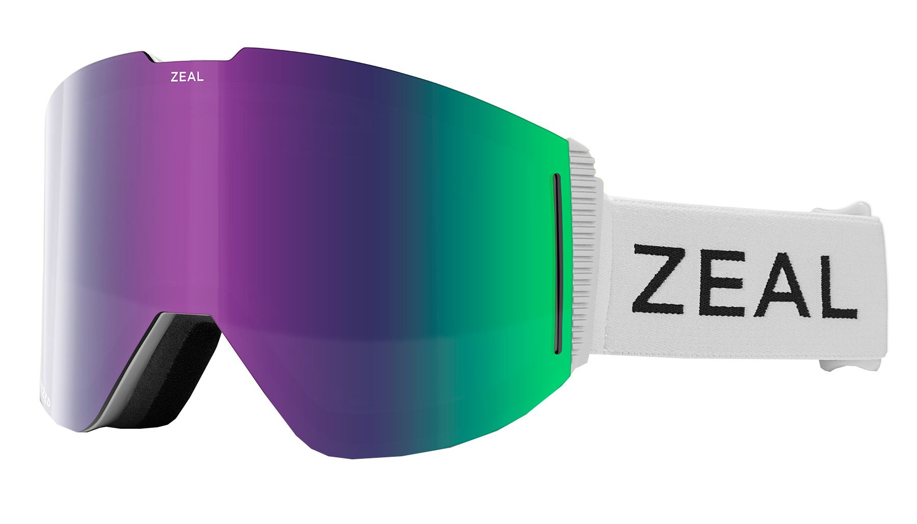 Zeal Unisex Optics Lookout Polarized Rail Lock System ODT Snow Goggles with Bonus Lens
