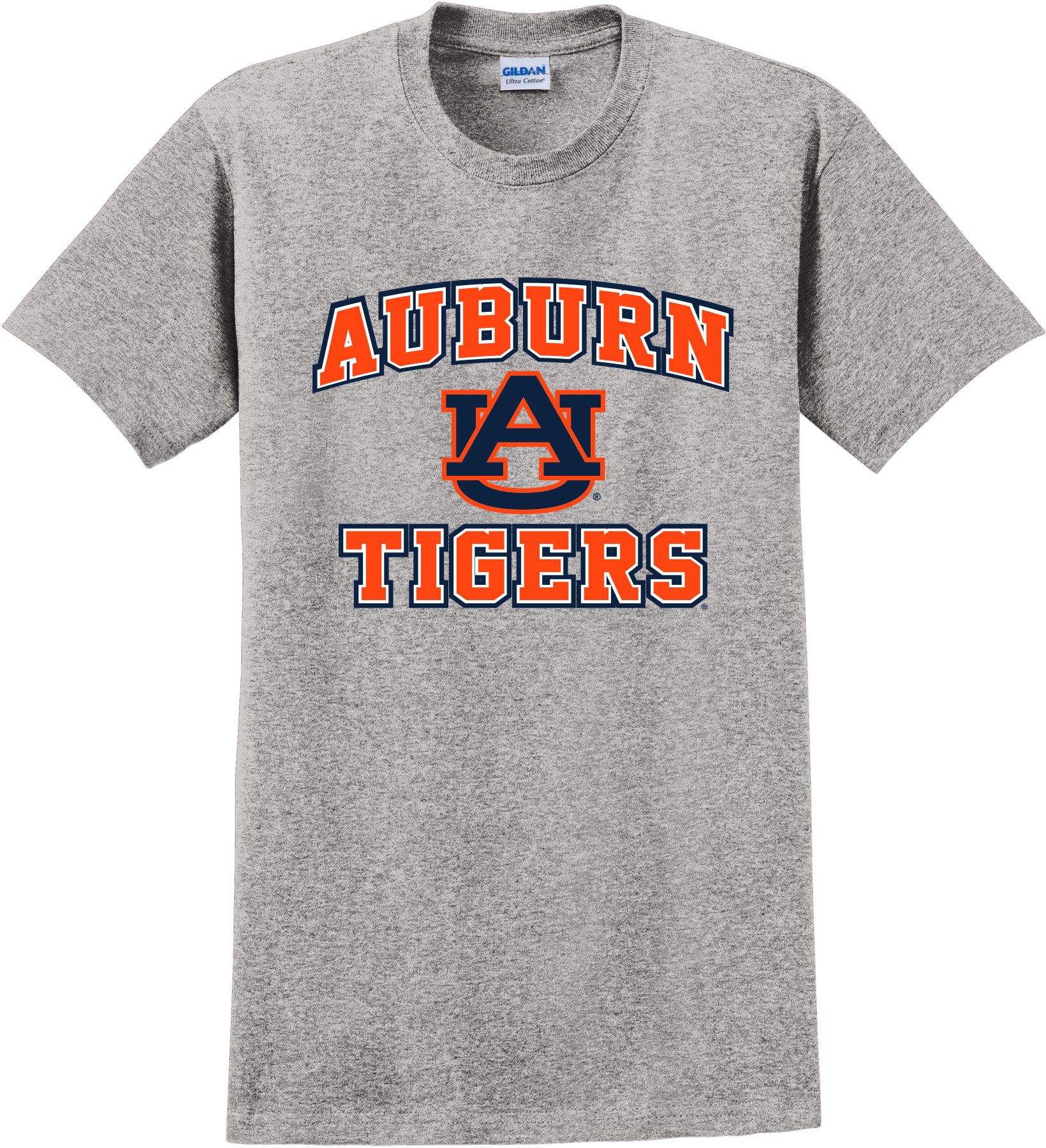 Image One Men's Auburn Tigers Grey Spirit T-Shirt