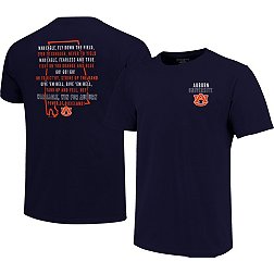 Image One Men's Auburn Tigers Blue Fight Song T-Shirt
