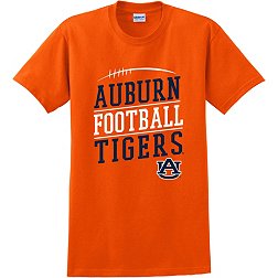 Image One Men's Auburn Tigers Orange Basic Football T-Shirt