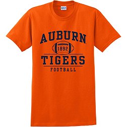 Image One Men's Auburn Tigers Orange Football T-Shirt
