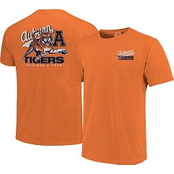 Image One Men's Auburn Tigers Orange Tiger Vintage T-Shirt