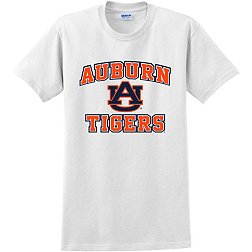 Image One Men's Auburn Tigers White Spirit T-Shirt