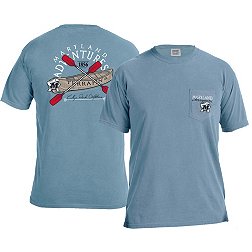Image One Men's Maryland Terrapins Blue Pocket T-Shirt