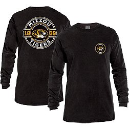 Image One Men's Missouri Tigers Black Rounds Long Sleeve T-Shirt